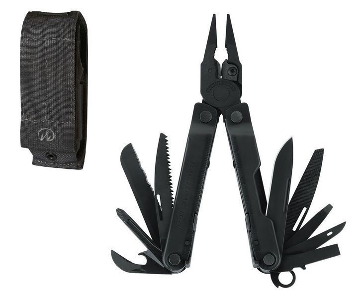 Мультитул многофункциональный LEATHERMAN Rebar Black, картонная коробка 4000346 фото