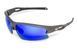 Очки защитные открытые Venture Gear MontEagle GunMetal (ice blue mirror) Anti-Fog, синие зеркальные VG-MONT-GTB1 фото 2