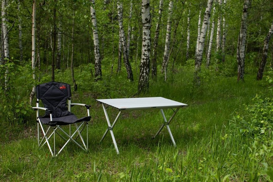 Стол кемпинговый туристический Tramp TRF-064 с алюминиевой столешницей 120x60x70 TRF-064 фото