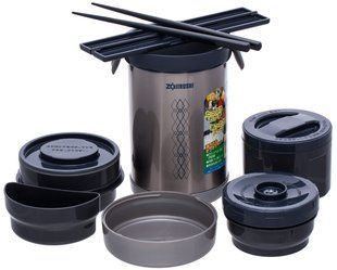 Набор для ланча ZOJIRUSHI SL-NC09ST цвет стальной 1678.03.60 фото
