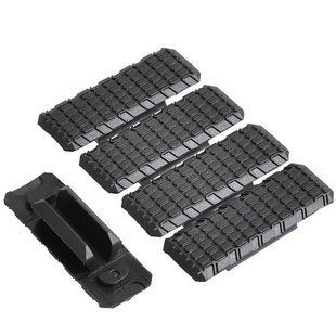 Накладки на цівку MLOK Strike industries SI-MLOK-Cover-V2-BK (5 штук) 7001999 фото