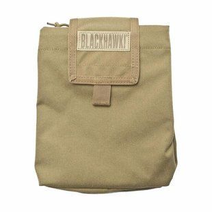 Утилитарный подсумок для сброса магазинов BLACKHAWK Folding Dump Pouch на MOLLE&nbsp;койот 1649.13.29 фото