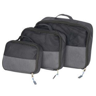 Набор органайзеров дорожных Bo-Camp Travel Pack Cube 3 pc Anthracite (7504370) DAS302129 фото