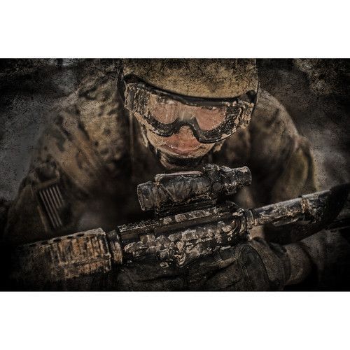 Приціл TRIJICON ACOG 4X32 BAC з коліматором TRIJICON RMR 3.25 МОА 5003465 фото