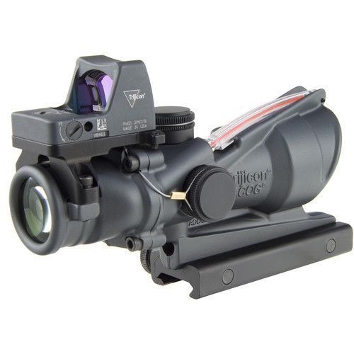 Приціл TRIJICON ACOG 4X32 BAC з коліматором TRIJICON RMR 3.25 МОА 5003465 фото