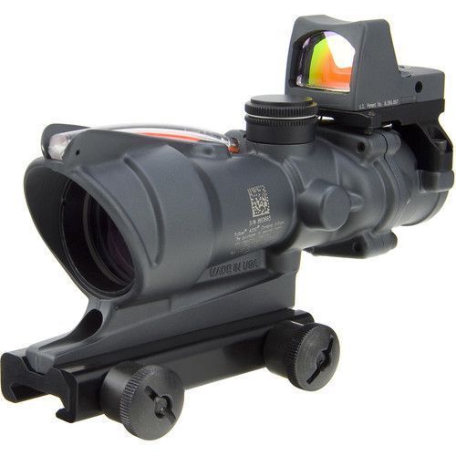Приціл TRIJICON ACOG 4X32 BAC з коліматором TRIJICON RMR 3.25 МОА 5003465 фото