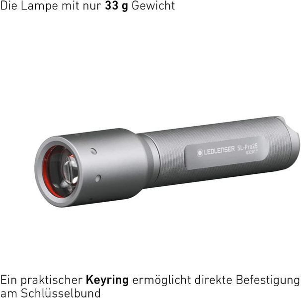 Фонарик брелок Led Lenser SOLIDLINE SL-PRO25 25 люмен 6008981 фото
