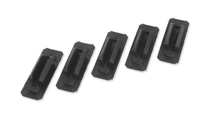 Накладки на цівку MLOK Strike industries SI-MLOK-Cover-V2-BK (5 штук) 7001999 фото