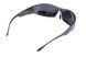 Открытыте защитные очки Global Vision BAD-ASS-2 GunMetal (gray) серые 1БЕД2-ГМ20 фото 2