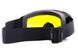Защитная маска Global Vision Wind-Shield (yellow) Anti-Fog, жёлтые линзы GV-WIND-AM1 фото 3
