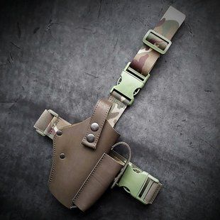 Кобура на бедро для BERETTA 92 мультикам Pellame-82 фото