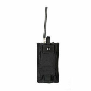 Подсумок для рации BLACKHAWK 37CL20BK Small Radio / GPS Pouch BLACK на MOLLE 1649.10.20 фото