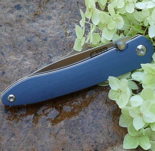 Ніж CJRB Ria SW, 12C27N, G10 gray 2798.02.94 фото