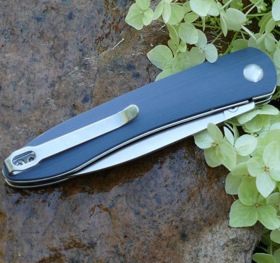 Ніж CJRB Ria SW, 12C27N, G10 gray 2798.02.94 фото