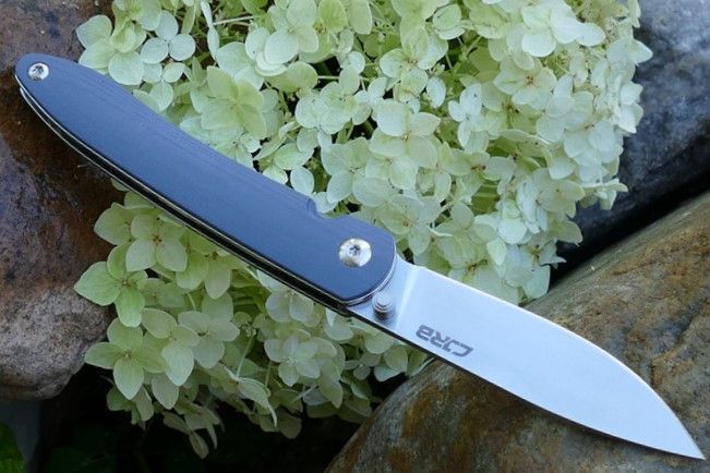 Ніж CJRB Ria SW, 12C27N, G10 gray 2798.02.94 фото