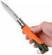 Нож складной Opinel №12 Explore Tick Remover orange 204.66.77 фото 4