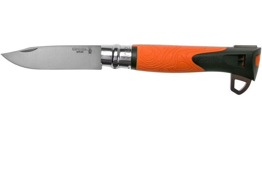 Нож складной Opinel №12 Explore Tick Remover orange 204.66.77 фото