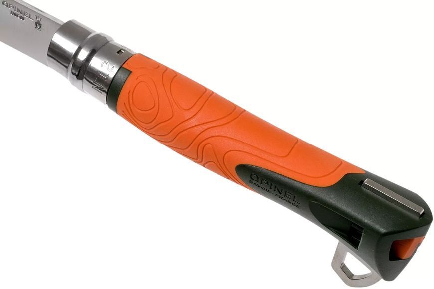 Нож складной Opinel №12 Explore Tick Remover orange 204.66.77 фото