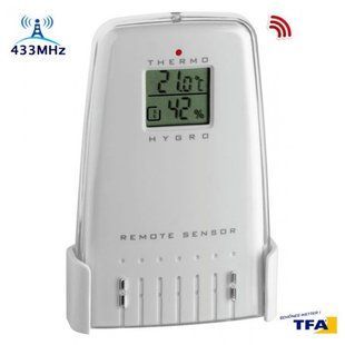 Датчик температури та вологості TFA 303162S2 433 МГц 303162S2 фото