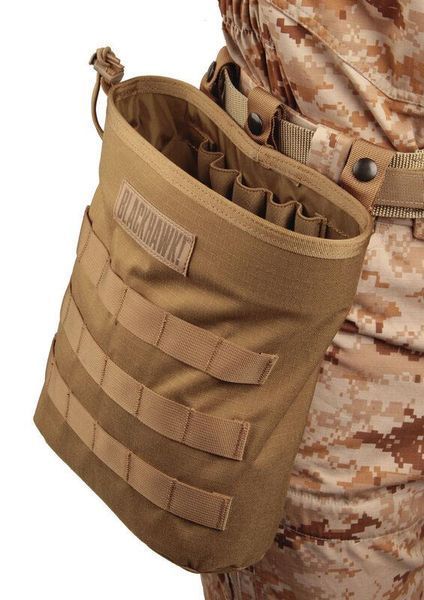 Утилітарний підсумок BLACKHAWK Roll-Up Dump Pouch 37CL117 для скидання магазинів на MOLLE колір BLACK 1649.08.28 фото