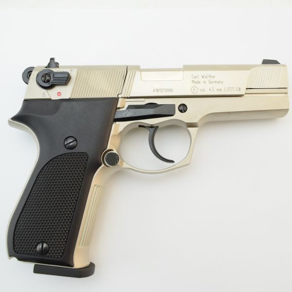 Пневматичний пістолет Walther CP88 nickel 416.00.03 фото