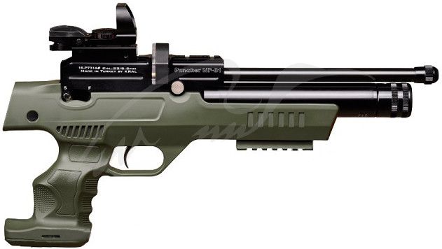 Пневматический пистолет Kral NP-01 PCP 4,5 мм ц:olive 3681.01.61 фото