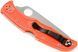 Нож Spyderco Delica 4 Flat Ground, оранжевый 87.11.71 фото 6