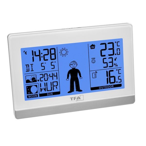 Метеостанция TFA Weather Boy 145х39х97 мм White 35115902 фото