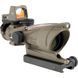 Приціл TRIJICON ACOG 4X32 FDE BAC + коліматор TRIJICON RMR 3.25 МОА FDE (TA31-D-100570) 5003412 фото 3