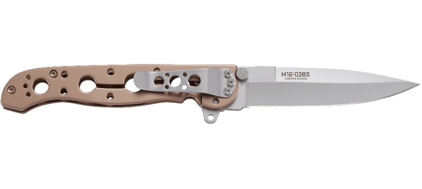 Ніж CRKT M16 Bronze / Silver M16-03BS 4008217 фото