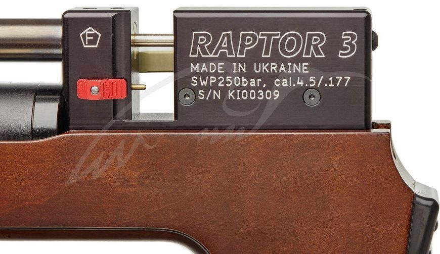 Винтовка PCP Raptor 3 Long M-LOK 4,5 мм коричневая 3993.00.89 фото