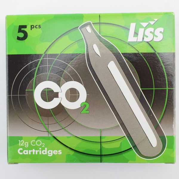 Баллоны CO2 12g Liss, 5 шт/уп 1752.00.67 фото
