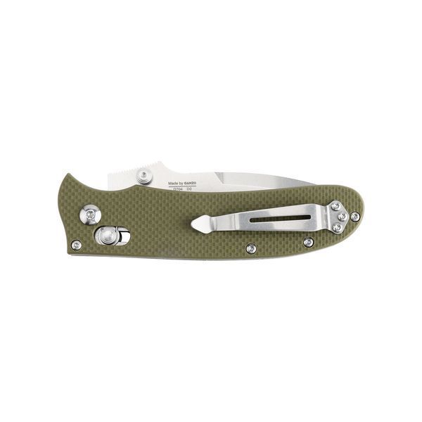 Нож складной&nbsp;Ganzo D704 GREEN сталь D2 D704-GR фото