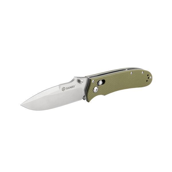 Нож складной&nbsp;Ganzo D704 GREEN сталь D2 D704-GR фото