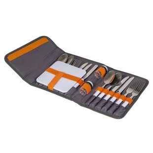 Набор столовых приборов Bo-Camp Picnic 16 Pieces 4 Person Grey (7504340) DAS302025 фото