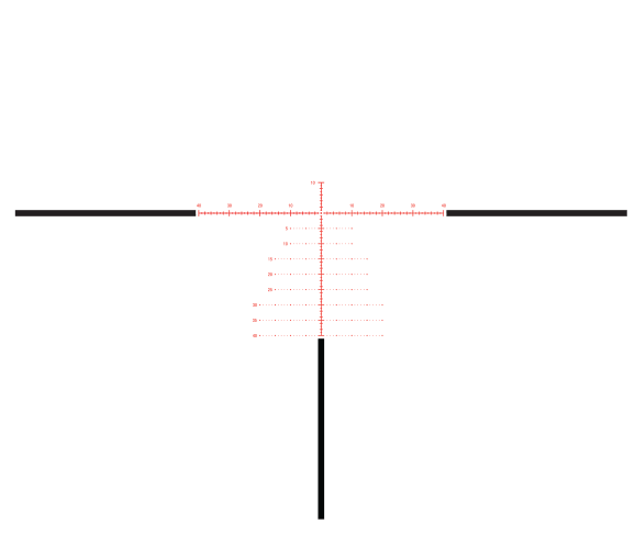 Приціл TRIJICON CREDO 2-10X36 MOA 30MM TREE CROSSHAIR FFP RED 5003415 фото