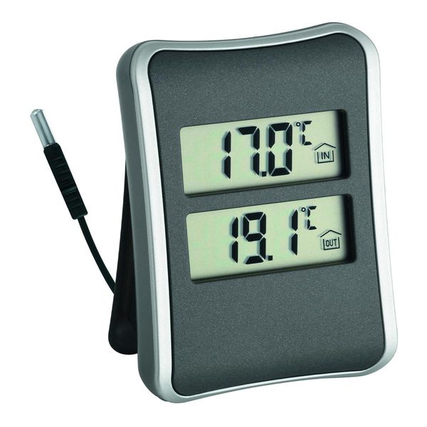Цифровий термометр TFA для внутрішнього і зовнішнього застосування 301044 фото