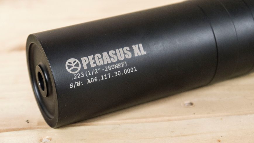 Титановий Глушник саундмодератор Steel ПЕГАСУС XL для АК 5.45 М24х1.5 пегасусхл545 фото